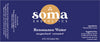 Soma Energetics water label 